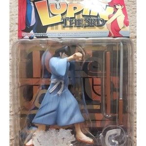 Lupin the Third 3rd III Figurine Action Figure Coca-Cola Goemon Ishikawa NIB